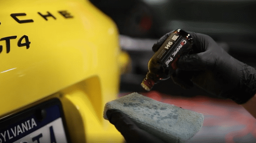 applying ceramic pro