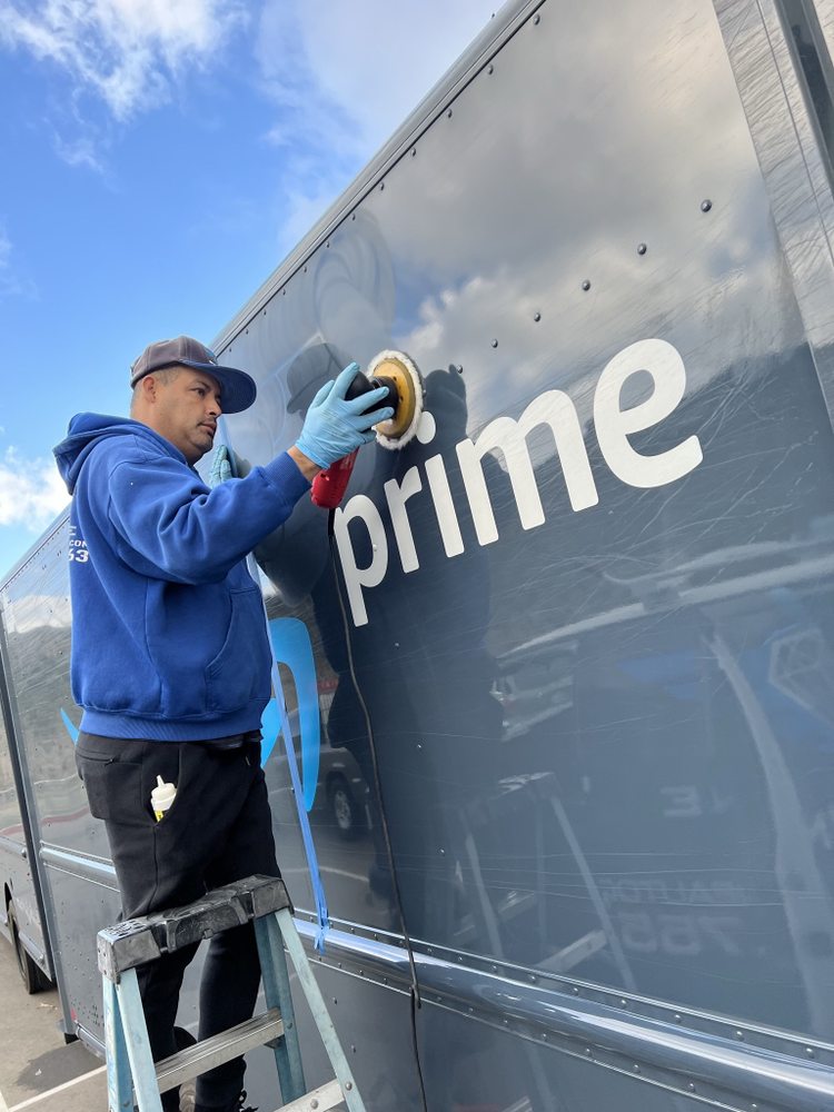 Pristine Auto Care Detailing Amazon Prime Truck