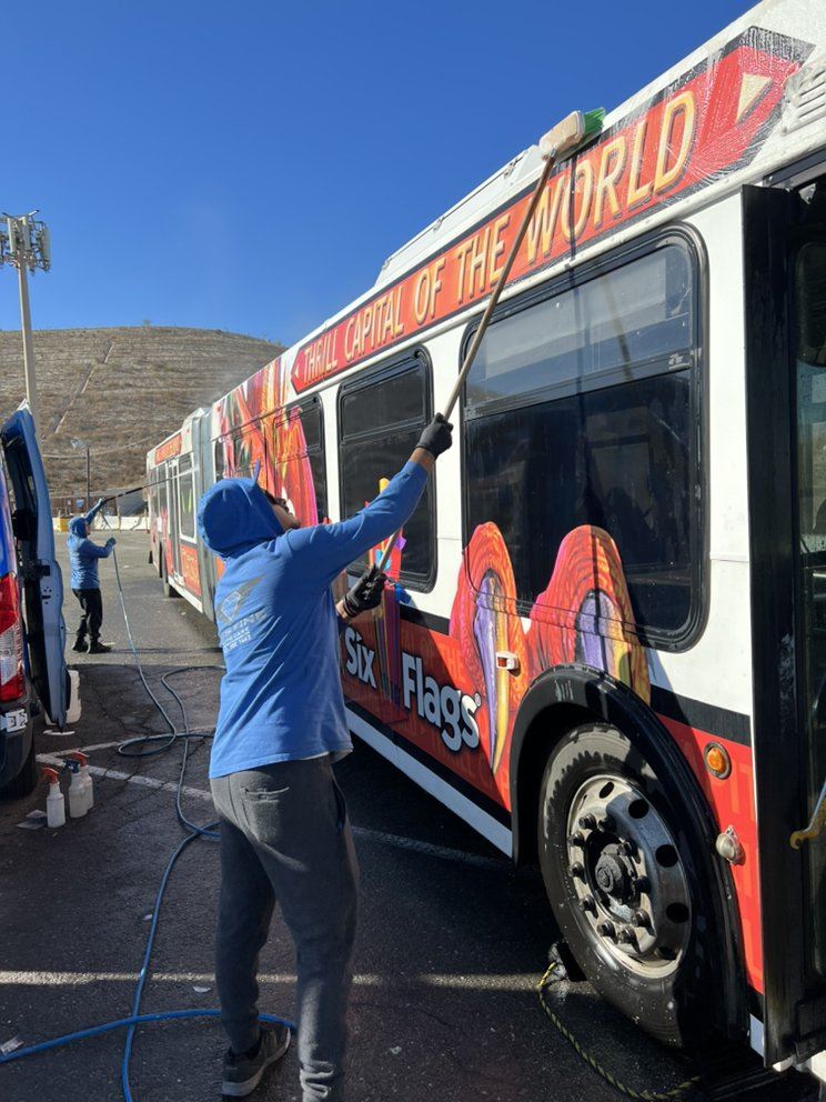 Six Flags Magic Mountain Fleet Photo