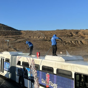 Six Flags Magic Mountain Fleet Photo