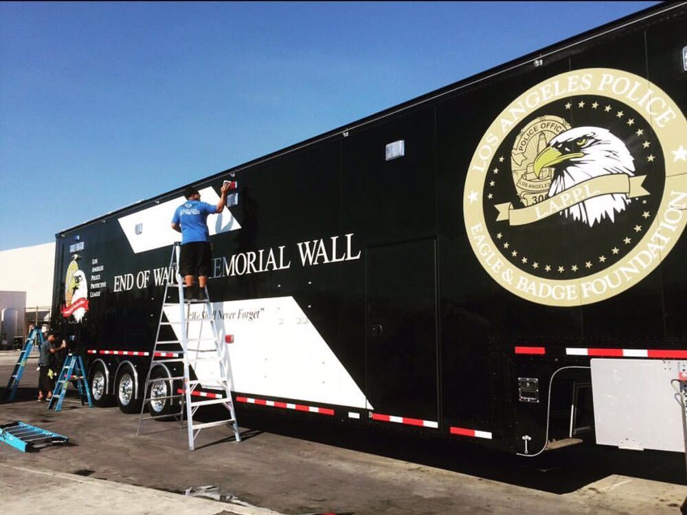 Los Angeles Police Fleet Photo